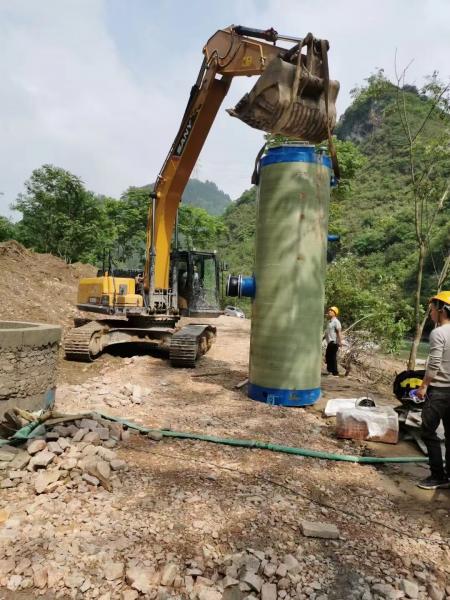 黄南州重庆一体化污水提升泵项目